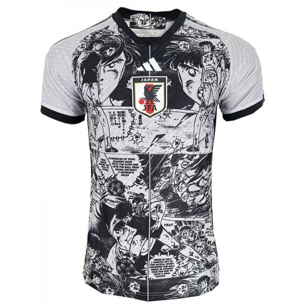 Japan special limited edition jersey Captain Tsubasa white soccer uniform men's sports football kit top shirt 2023-2024